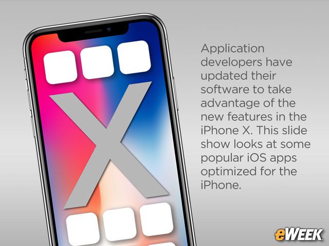 10 Popular Mobile Apps Optimized for Apple's iPhone X