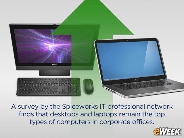 Spiceworks Finds Old-Fashioned PCs Still Rule in Corporate Computing