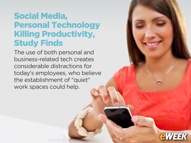 Social Media, Personal Technology Killing Productivity, Study Finds